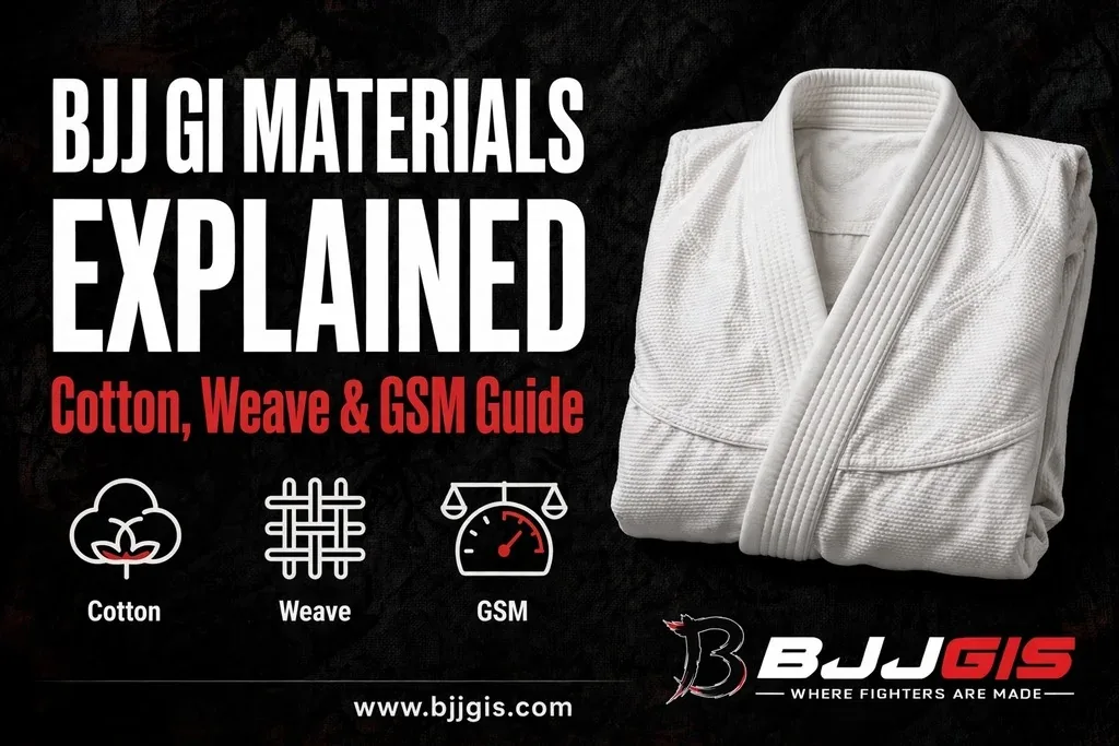 BJJ gi materials explained: cotton, weave and GSM guide